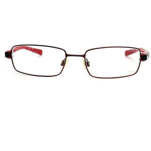 Nike Eyeglasses Frames Red Full Rim Nike 8079 600 145 H19303